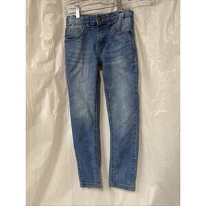 True Indigo Jeans Youth Size 6 Blue Slim Stretch Denim Straight Leg
